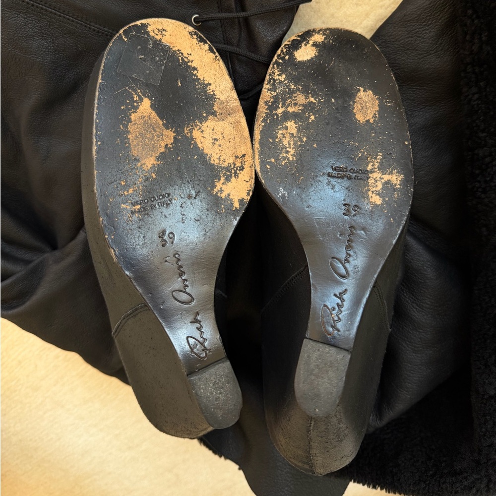 RUNWAY RICK OWENS BOOTS!!! - Picture 6 of 8